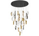 Lib & Co. - 10169-024-02 - LED Chandelier - Sorrento - Black