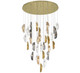 Lib & Co. - 10169-024-07 - LED Chandelier - Sorrento - Gold Lib & Co. - 10169-024-07 - LED Chandelier - Sorrento - Gold