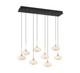 Lib & Co. - 10198-02 - LED Chandelier - Adelfia - Matte Black