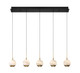 Lib & Co. - 10208-02 - LED Chandelier - Baveno - Matte Black