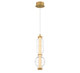 Lib & Co. - 12186-030 - LED Pendant - Milazzo - Antique Brass