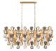 Lib & Co. - 12198-022 - 13 Light Chandelier - Veneto - Aged Brass Lib & Co. - 12198-022 - 13 Light Chandelier - Veneto - Aged Brass