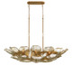 Lib & Co. - 12204-037 - 26 Light Island Chandelier - Corato - Brushed Brass