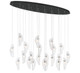 Lib & Co. - 12220-017-02 - LED Chandelier - SORRENTO - Matte Black