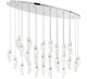 Lib & Co. - 12221-017-01 - LED Chandelier - Sorrento - Chrome