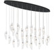 Lib & Co. - 12221-017-02 - LED Chandelier - Sorrento - Matte Black
