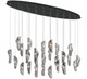 Lib & Co. - 12221-019-02 - LED Chandelier - SORRENTO - Matte Black
