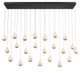 Lib & Co. - 12241-02 - LED Chandelier - Baveno - Matte Black