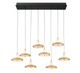 Lib & Co. - 12258-02 - LED Chandelier - Mantova - Matte Black Lib & Co. - 12258-02 - LED Chandelier - Mantova - Matte Black