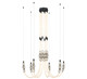 Lib & Co. - 12284-02 - LED Chandelier - Alcamo - Matte Black