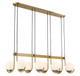 Abella Eight Light Linear Chandelier (V6-L1-1347-8-322)