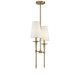 Trundle Two Light Linear Chandelier (V6-L1-5607-2-322)