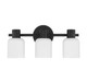 Strand Three Light Bathroom Vanity (V6-L8-9022-3-BK)