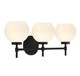 Hannah Three Light Bathroom Vanity (V6-L8-9621-3-BK)