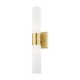 Livex Lighting - 10102-12 - Two Light Bath Vanity - Aero - Satin Brass