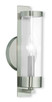 Livex Lighting - 10141-91 - One Light Wall Sconce - Castleton - Brushed Nickel