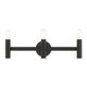 Livex Lighting - 10343-07 - Three Light Bath Vanity - Copenhagen - Bronze