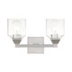 Livex Lighting - 10382-05 - Two Light Bath Vanity - Aragon - Polished Chrome