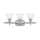 French Regency Three Light Bath Vanity (1283-05)