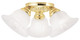 Livex Lighting - 1529-02 - Three Light Ceiling Mount - Edgemont - Polished Brass