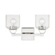 Livex Lighting - 16772-05 - Two Light Vanity Sconce - Aragon - Polished Chrome