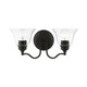 Livex Lighting - 16932-04 - Two Light Vanity Sconce - Moreland - Black