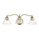 Moreland Three Light Vanity Sconce (16933-01)