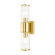 Livex Lighting - 17142-12 - Two Light Vanity Sconce - Quincy - Satin Brass