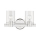 Livex Lighting - 17232-05 - Two Light Vanity Sconce - Munich - Polished Chrome