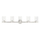 Livex Lighting - 17235-91 - Five Light Vanity Sconce - Munich - Brushed Nickel