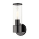 Livex Lighting - 17281-46 - One Light Wall Sconce - Banca - Black Chrome