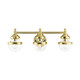 Livex Lighting - 17413-02 - Three Light Vanity - Oldwick - Polished Brass