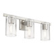 Clarion Three Light Vanity Sconce (18033-91)