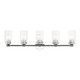 Livex Lighting - 18085-05 - Five Light Vanity Sconce - Whittier - Polished Chrome