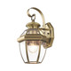Livex Lighting - 2051-01 - One Light Outdoor Wall Lantern - Monterey - Antique Brass