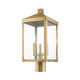 Nyack Three Light Outdoor Post Top Lantern (20592-01)