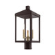 Nyack Three Light Outdoor Post Top Lantern (20592-07)
