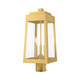 Livex Lighting - 20856-12 - Three Light Post-Top Lanterm - Oslo - Satin Brass