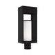 Livex Lighting - 20985-04 - One Light Outdoor Post-Top Lanterm - Bleecker - Black