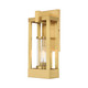 Livex Lighting - 20992-12 - One Light Outdoor Wall Lantern - Delancey - Satin Brass
