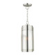 Livex Lighting - 22385-91 - Two Light Outdoor Pendant - Sheridan - Brushed Nickel