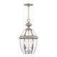 Livex Lighting - 2255-91 - Two Light Outdoor Pendant - Monterey - Brushed Nickel
