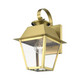 Wentworth One Light Outdoor Wall Lantern (27212-08)