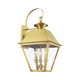 Wentworth Three Light Outdoor Wall Lantern (27218-08)
