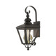 Livex Lighting - 27372-07 - Two Light Outdoor Wall Lantern - Adams - Bronze with Antique Brass