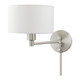 Swing Arm Wall Lamps One Light Swing Arm Wall Lamp (40080-91)
