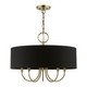 Livex Lighting - 40115-01 - Five Light Pendant - Huntington - Antique Brass