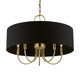 Huntington Five Light Pendant (40115-01)