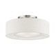 Livex Lighting - 40143-92 - Three Light Semi-Flush Mount - Ellsworth - English Bronze