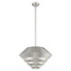Livex Lighting - 40402-91 - One Light Mini Pendant - Amsterdam - Brushed Nickel